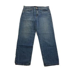 J.Brand Ace Valparaiso Relaxed Cropped Boyfriend Denim Jeans Women's Size 27